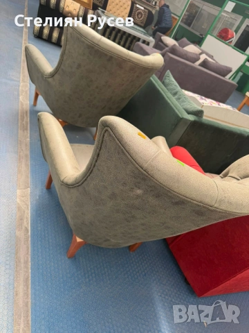 260311 НОВИ кралски кресла  / фотьойл  - цена за БРОЙ 170 евро или 332,49лв  -нови , без забележка, снимка 2 - Дивани и мека мебел - 53992307