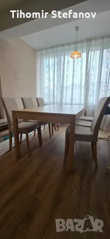 Маса за хранене + 6 стола.