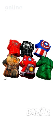 детска боксова ръкавица различни цветове avengers 20/15см 