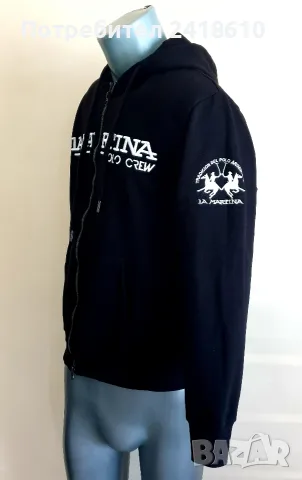La Martina Full Zip Hoodie Mens Size M НОВО ОРИГИНАЛ! Мъжки Суичър с цял Цип!, снимка 4 - Суичъри - 55379147