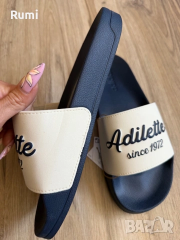 Чисто нови оригинални чехли adidas adilette ! 41,42,43 н, снимка 2 - Мъжки чехли - 54724534