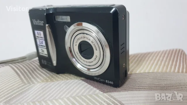 Фотоапарат Vivitar ViviCam 8340, снимка 2 - Фотоапарати - 55545451