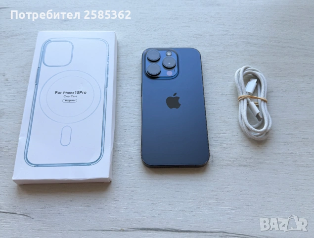 iPhone 15 Pro 128 Gb Blue Titanium | 89% Батерия