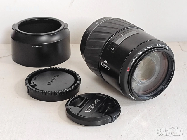 Обектив Minolta AF 100-300mm f/4.5-5.6 за Minolta A/Sony A байонет 
