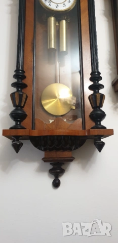 Стенен часовник регулатор Gustav Becker 1905 година, снимка 6 - Антикварни и старинни предмети - 53983391