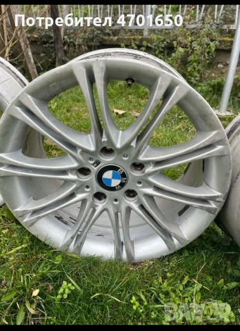 Оригинални джанти BMW 17” 5x120 – комплект 4 бр., снимка 4 - Гуми и джанти - 54376123