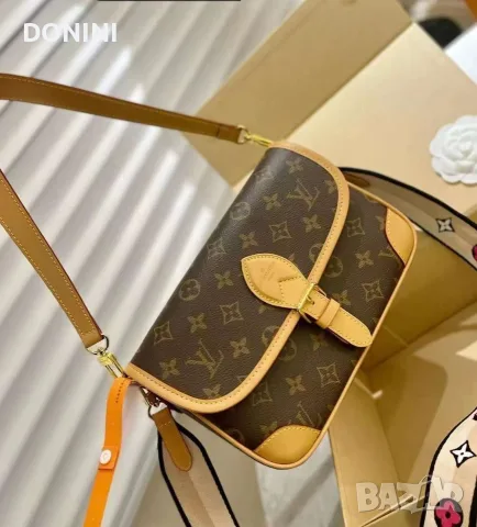 Дамска чанта Louis Vuitton, кожа, снимка 5 - Чанти - 55465365