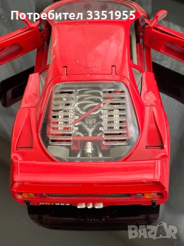 Ретро модел Ferrari F40 1/18, снимка 11 - Колекции - 54409014