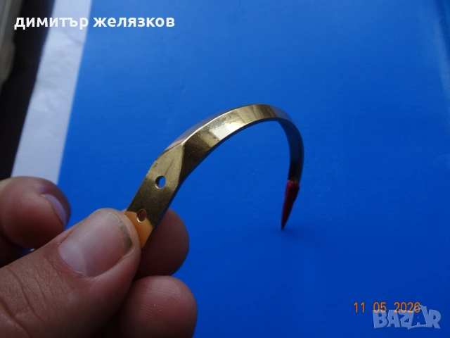 РАКЕТКА ЗА НАСТОЛЕН ЧАСОВНИК СЛАВА ГЛОБУС , снимка 3 - Мъжки - 54605273