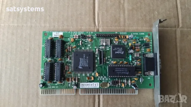  Видео карта TVGA Trident 9000C 7133 REV.H1 16-bit 512KB ISA