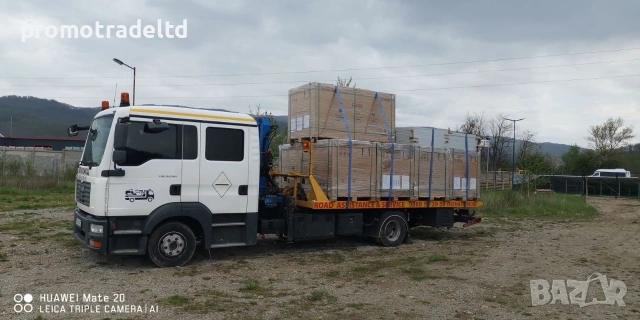 Транспорт Камион с кран падащ борд соларни панели, строителна техника строителни материали мотокар, снимка 3 - Транспортни услуги - 55012290