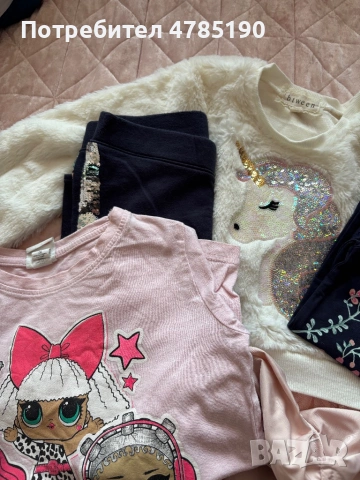 Дрехи за момиченце 5 год, снимка 5 - Детски комплекти - 54186923