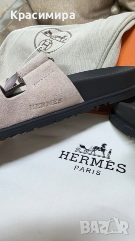 НАМАЛЕНИЕ Hermes чехли, снимка 3 - Мъжки чехли - 55083361