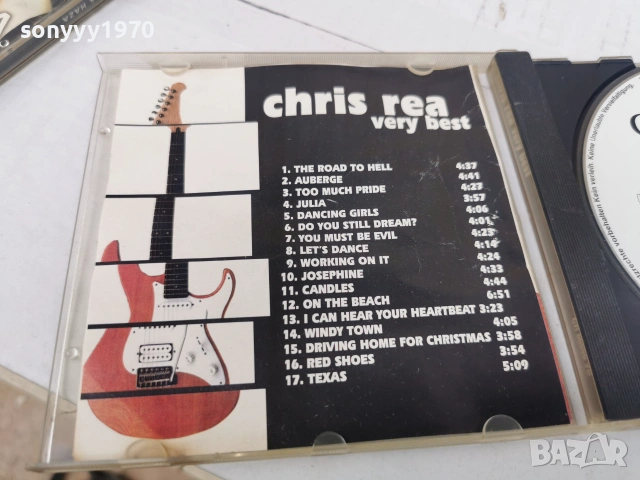 CHRIS REA CD 0707261140H2E7R, снимка 4 - CD дискове - 55185011