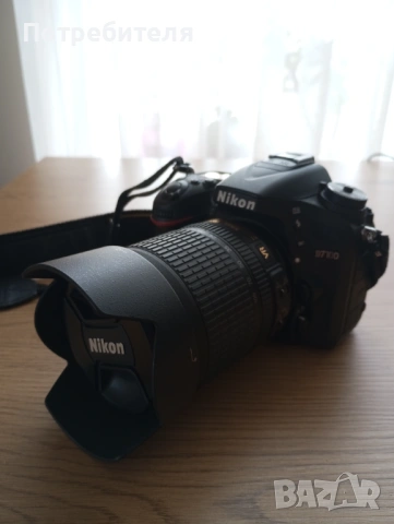 Фотоапарт Nikon D 7100, снимка 3 - Фотоапарати - 54129992