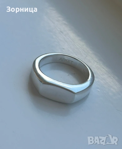 СРЕБЪРЕН ПРЪСТЕН, снимка 2 - Пръстени - 53983435