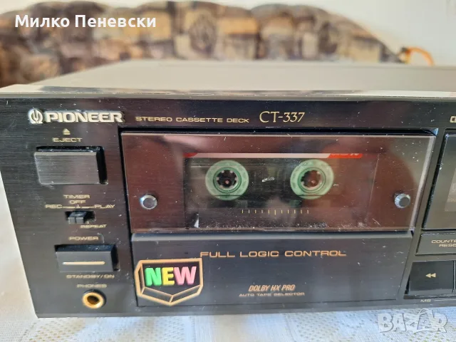 PIONEER CT 337 STEREO CASSETTE DECK.MADE IN JAPAN., снимка 2 - Декове - 55424153