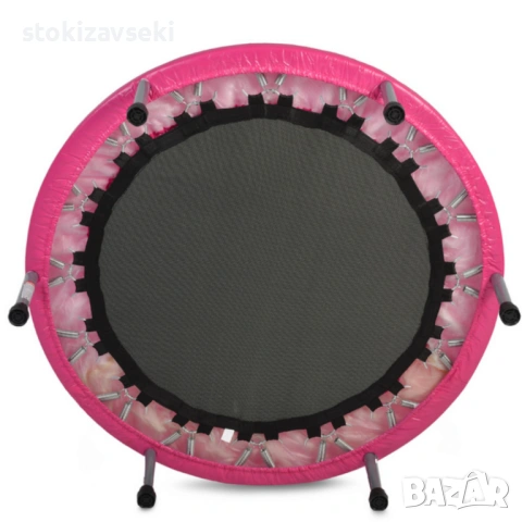 Батут без мрежа Byox 101cm/96cm — розов и син, до 100 кг, снимка 7 - Други стоки за дома - 54088478