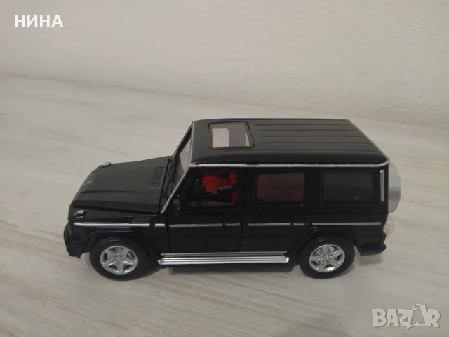 Метална количка Mercedes -Benz G 350 d !, снимка 8 - Колекции - 55666350