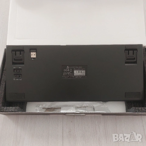 Чисто нова Безжична Механична Клавиатура Ajazz AK820 Pro TFT Екран Gift Switches | Hot-Swap, снимка 4 - Клавиатури и мишки - 54955585