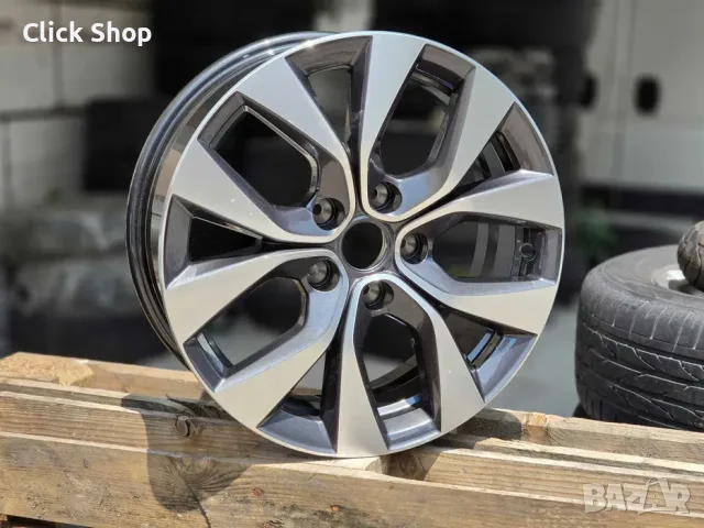 5x114.3 17 Цола Рено Renault Nissan Нисан, снимка 4 - Гуми и джанти - 55365384
