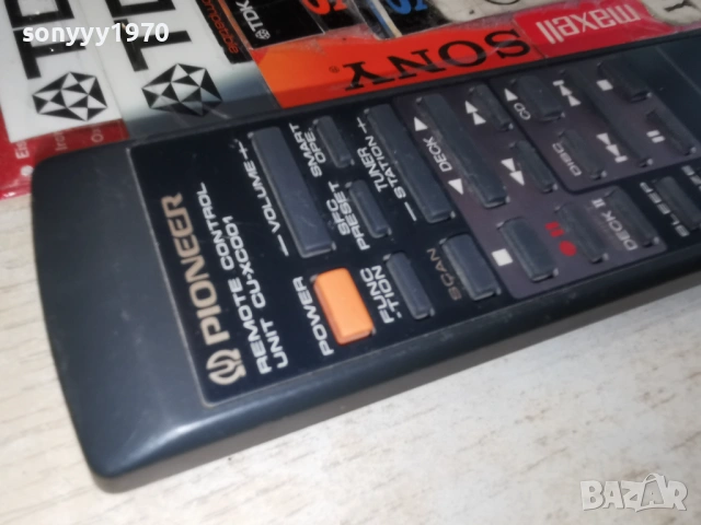 PIONEER CU-XC001 AUDIO REMOTE-ВНОС SWISS 0205261901М, снимка 4 - Ресийвъри, усилватели, смесителни пултове - 54391372