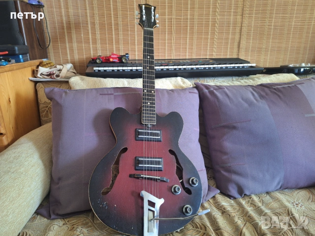 Ретро ел.китара Кремона, снимка 11 - Китари - 54144193