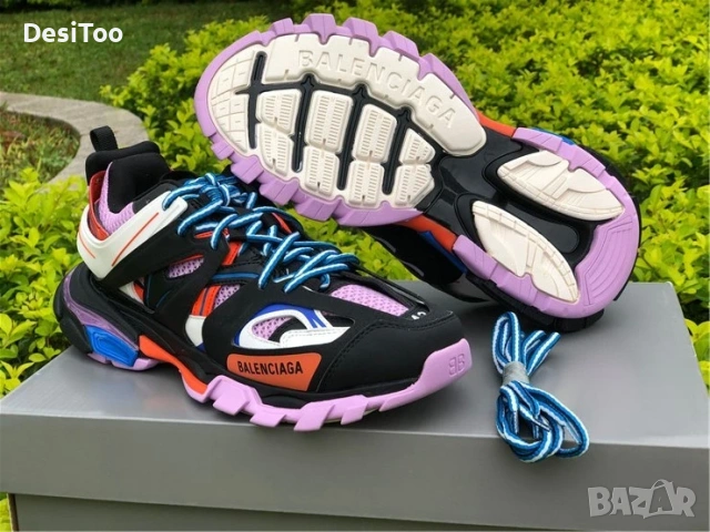 Balenciaga Track Sneaker "Black/Orange/Multicolor" 