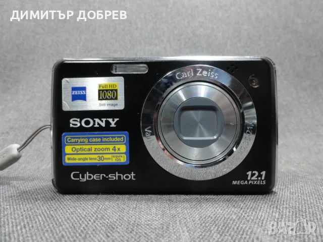 ЦИФРОВ ФОТОАПАРАТ SONY CYBER-SHOT DSC-W215 12.1MP CCD ZEISS DIGITAL CAMERA Y2K DIGICAM