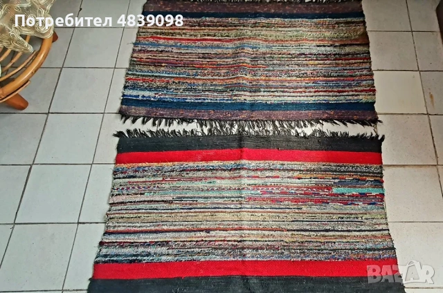 Черги ръчно тъкани.Нови. Промо цена - 20 % , снимка 10 - Пътеки - 54688523