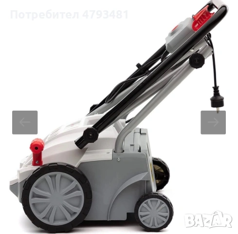 ЕЛЕКТРИЧЕСКИ КУЛТИВАТОР-АЕРАТОР IKRA IEVL 1532 1500 W, РАБОТНА ШИРИНА 32.00 см, снимка 5 - Градинска техника - 54172289