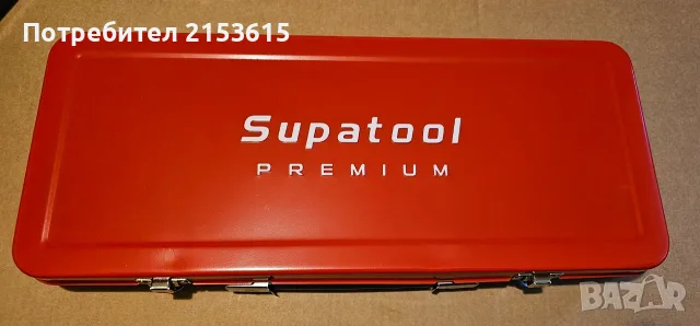 SUPATOOL PREMIUM 3/8" качествена гидория 24 части метрични и империални вложки удължители комплект, снимка 10 - Гедорета - 55506058