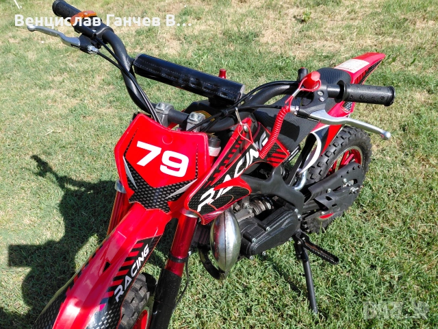 Детски кросов мотор 49 кубика Нов модел / DIRT BIKE 49cc с добавена функция "Лесен старт" TELSTAR, снимка 12 - Мотоциклети и мототехника - 55166564