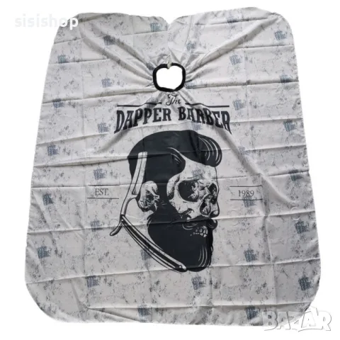 Фризьорска пелерина за подстригване The Dapper Barber 3773, снимка 4 - Фризьорски принадлежности - 55673484