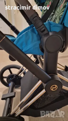 Продавам детска количка Cybex е-Priam rose gold, снимка 5 - Детски колички - 55659523