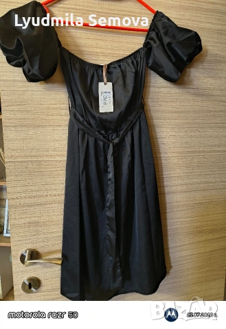 Сатенен гащеризон и сатенена рокля 👗, снимка 6 - Гащеризони - 55162153