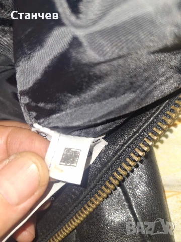  Кожено Яке PUMA Rudolf Dassler (По етикет XL, отговаря на L) - 99% Ново Колекционерско, снимка 8 - Якета - 55138393
