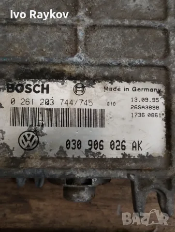 компютър , ECU POLO VW 1.0 AEV , 0261203744, 030906026AK, снимка 2 - Части - 55670693