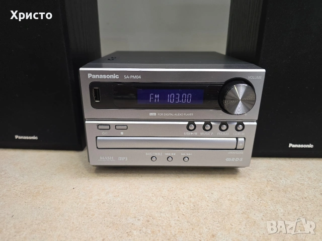 Panasonic SA-PM04 USB/MP3 Micro System, снимка 2 - Аудиосистеми - 54117379