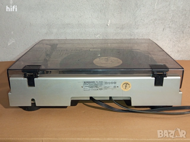 Полуавтоматичен грамофон Pioneer PL-640, снимка 4 - Грамофони - 54511208