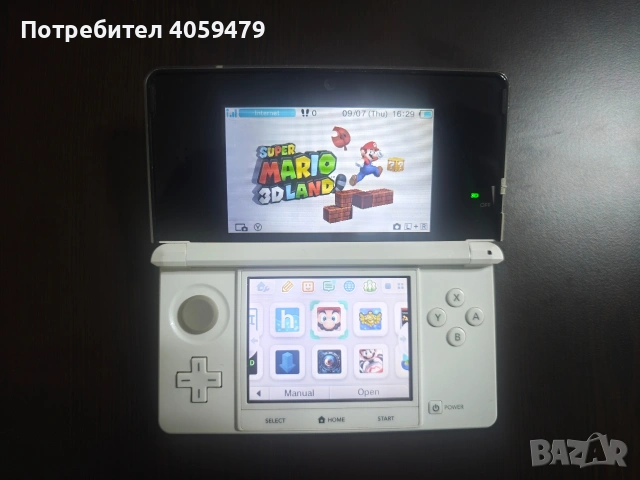 Nintendo 3ds хакнат с 64гб.