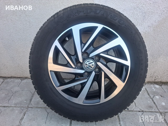Продавам оригинални джанти за VW с гуми 5х112 16, снимка 3 - Гуми и джанти - 54113245