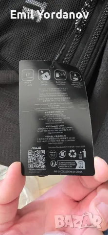 Раница за лаптоп ASUS VP4700 TUF 17" черна, снимка 3 - Лаптоп аксесоари - 55527398