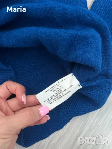 Оригинален дамски пуловер Armani Jeans 100% Virgin Wool XS, снимка 4 - Блузи с дълъг ръкав и пуловери - 55510990