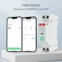 Монофазен WiFi електромер Tuya | Защита от пренапрежение 63A | Smart Home Alexa Google 10331, снимка 6
