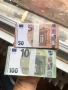 Реквизитни евро банкноти, пачки по €5, €10, €20, €50, €100, €200 и €500 за клипове и забавление, снимка 8