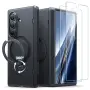 TORRAS Ostand Q3 Spin Series за Samsung Galaxy Z Fold8 Ultra Магнитен PC TPU Калъф с 360° Въртяща Ст, снимка 1