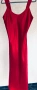 Червена сатенена рокля slip dress Body Zone (KappAhl), размер M, снимка 4
