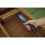 НОВ Акумулаторен винтоверт Makita DF001DW, 220 об/мин, Li-Ion 1.5 Ah + Комплект 81 аксесоара - 24 МЕ, снимка 5