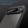 Google Pixel 10 Pro XL Калъф - Матов, PC+TPU, Въздушни възглавници, 4 цвята, снимка 10